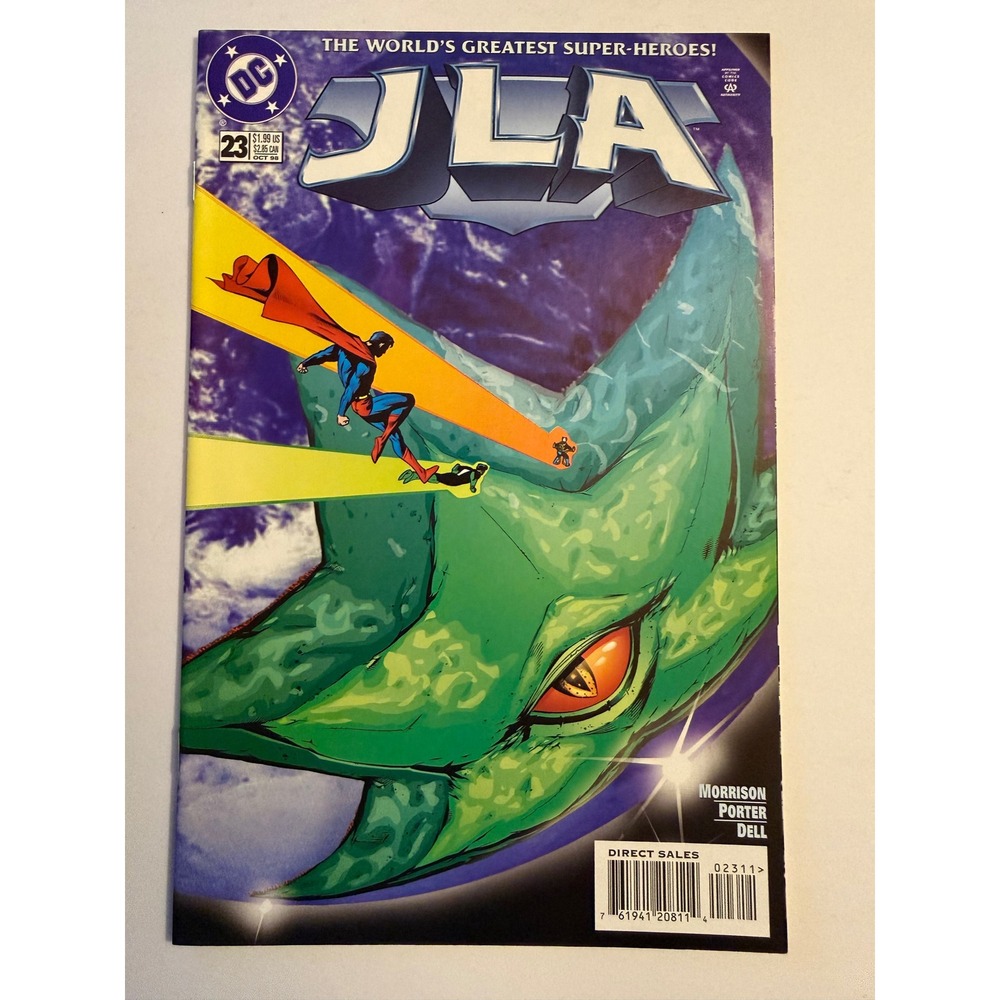 JLA 23 DC Comics 1998 Grant Morrison Howard Porter Starro Justice League America